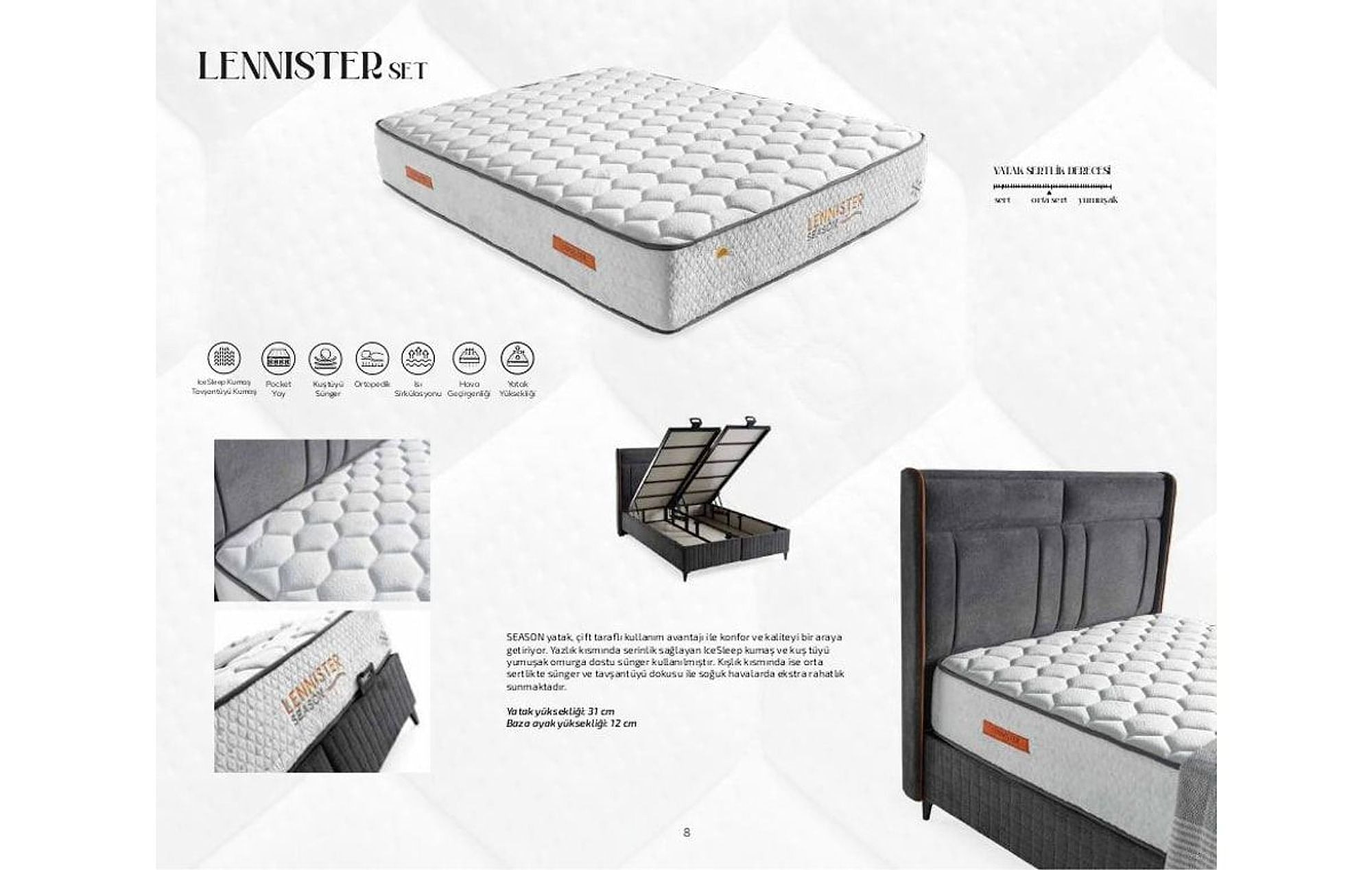 Lennister Set küçük görsel 2