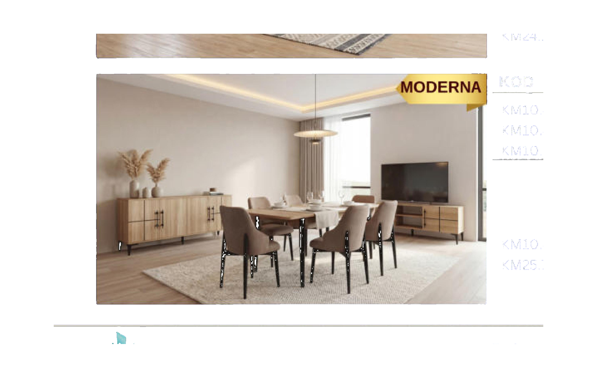 MODERNA Yemek Odası Tekil